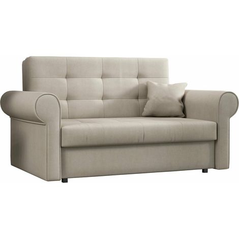 Sofá cama Columbus 128, Mono 232, Almacenaje, 0, 85x148x98cm, Muebles ya montados (1/5)