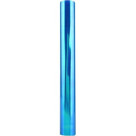 Autocollant de film de phare de voiture, lumière de couverture de film de phare de PVC coloré autocollant automatique d'enveloppe de voiture accessoires(Dark Blue-120 cm) (1/5)