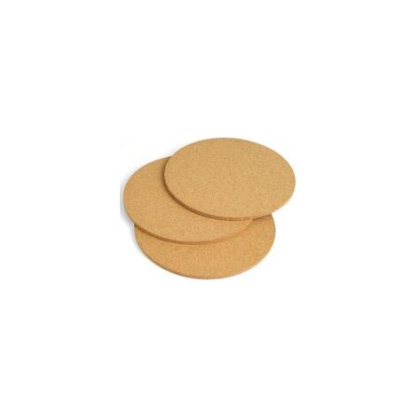 Lot de 3 Dessous de Plat en liège–Φ18, Protecteurs de Vaisselle, Protege Poele Protection Poele et Casserole, Séparateurs D'assiettes en Feutre pour Protéger Vos Ustensiles de Cuisine (1/5)