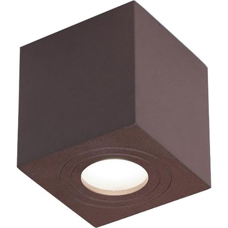 Plafoniera esterno gea led sulis q ges1072 gu10 ip65 lampada soffitto classica