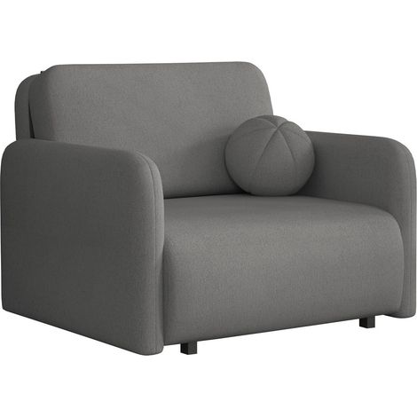 Fauteuil Poetal I, Velo 635, 85x100x103cm, Tissu, Pieds: Bois, 0, Mobilier déjà assemblé