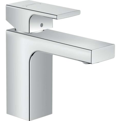 Hansgrohe Vernis Shape - Miscelatore da lavabo, con sistema di scarico, EcoSmart, cromo 71568000 (1/5)