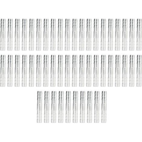 50 pcs Air Conditionné Tuyau Barb Raccord En Aluminium Universel Haute Résistance Réfrigérant Tuyau Barb Connecteur 5/8in. (1/5)