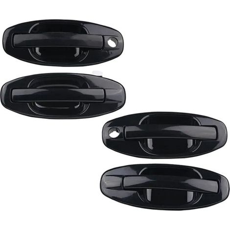 Set di 4 maniglie esterne per portiere per modelli Santa Fe 2001-2006, codice 82650-26000 (1/3)