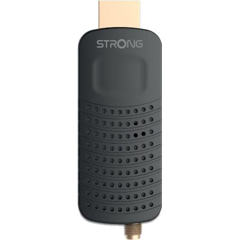 STRONG - Receptor HDMI/Decodificador DVB-T2 - SRT84 - Función Grabadora - Compatible con los Estándares HEVC265 & Dolby Audio - Guía Electrónica de los Programas - Mando a Distancia 2 en 1 - Negro