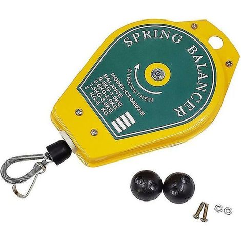 Ligne d'assemblage d'outil d'équilibreur à ressort rétractable Support de suspension d'équilibreur à ressort (0,5-1,5 kg) (1/5)