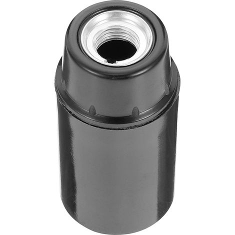 Lot de 10 Douilles de Lampe en Bakélite E14 Autobloquantes Noires, Support de Lampe Professionnel et Pratique pour Éclairage Domestique (1/5)