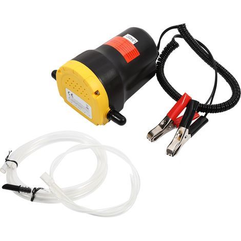 Pompe à Huile Diesel, Pompe à Huile électrique 12V, Pompe éléctrique à vidange Extraction Huile Diesel Aspiration pour Le Changement de Diesel d'extracteurs de Fluide de Voiture, Huile Moteur (1/5)