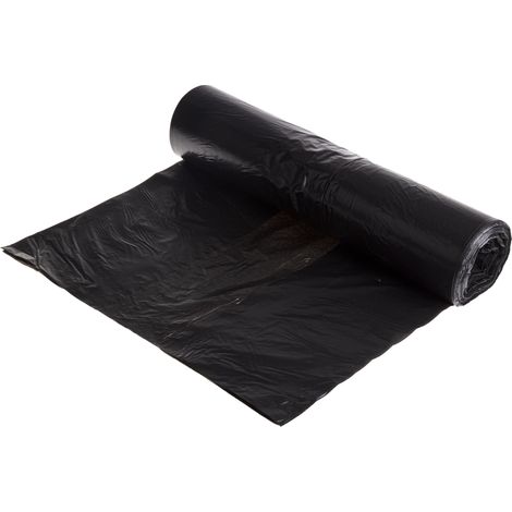 Sac poubelle Noir, 80 90L RS PRO, boîte de 50 ( Prix pour Boîte de 50 ) (1/2)