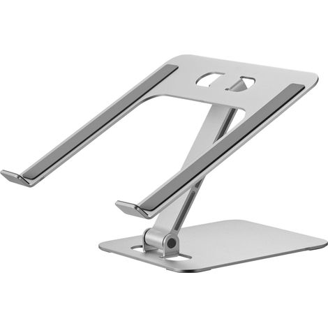 CAVO Laptop-Ständer geeignet für Laptops, Notebooks, Tablets: 10 bis 16" (Zoll), Traglast 5 kg, faltbar, höhenverstellbar, Aluminium (1/5)