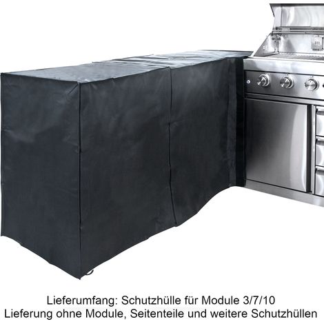 Allgrill 77850-63-1 modulare Abdeckhaube Schutzhülle für Modul 3/7/10 Outdoorküche