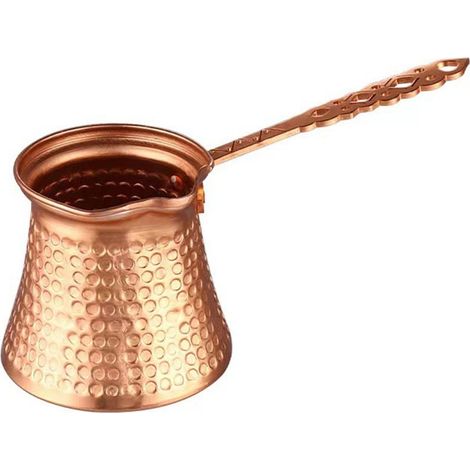 Cafetière À Café - En Aluminium - Pour Préparation Traditionnelle Du Café Turc - Usage Domestique Et Professionnel - 1 Pièce (1/5)