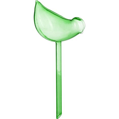 Set di 4 sfere per irrigazione automatica decorative a forma di uccello per piante 14 x 25,5 cm in PVC blu 130010729
