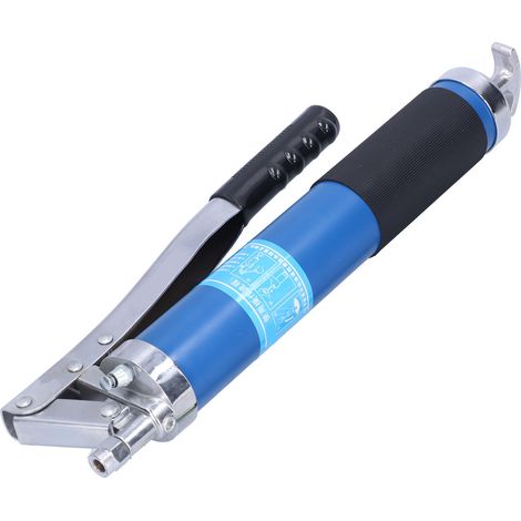 Pistolet graisseur manuel en alliage d'aluminium à double piston, résistant à l'usure, pour tracteurs jusqu'à 600 cm³ (1/5)