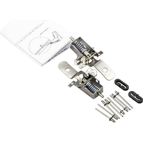 ENSEMBLE CHARNIERE COMPLET POUR CUISINIERE DOMETIC - 407145071