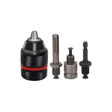 2-13mm 1/2-20UNF Keyless Drill Chuck SDS-Plus Adapter (1/5)