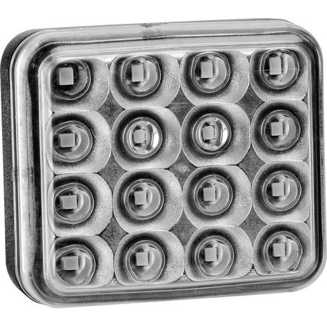 Feu de brouillard arrière arrière rouge Fristom 95040 verre transparent 12 V, 24 V, 36 V W79632 (1/3)