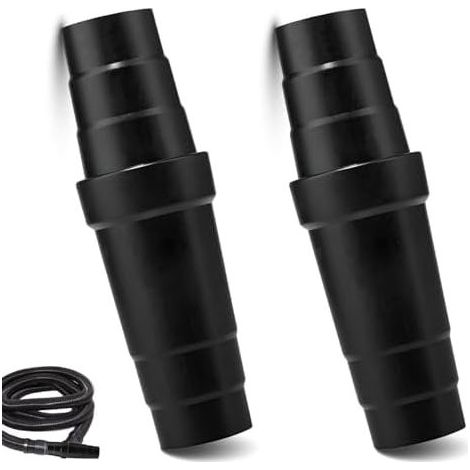Reduzieradapter für Staubsauger 31,5-45 mm, 7-lagiger, zerbrechlicher ABS-Schlauchadapter, universeller Saugadapter für Staubsauger und Staubsaugerschläuche. (1/5)