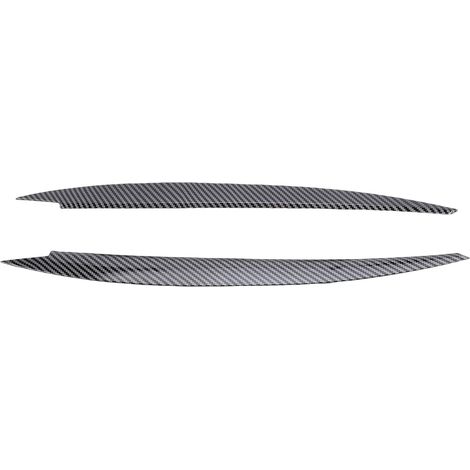 Garniture de Couverture de Sourcil de Paupière de Phare en Fiber de Carbone Style Lisse pour 7 R 7.5 MK .5 GTD R (1/5)
