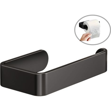 Porte-Papier Toilette Mural Auto-adhésif Peu encombrant, étagère de Rangement de Cuisine, étagère de Rangement Double Usage pour Papier Toilette et essuie-Mains, sans perçage requis (1/5)