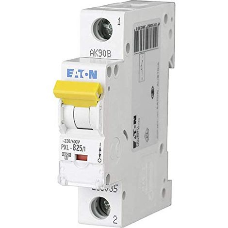 Eaton PXL-C25/1 Interruptor automático 25A Blanco Compacto
