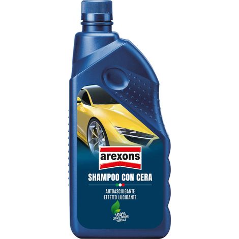 Shampoo Auto con Cera Autoasciugante Arexons 1 l (1/4)