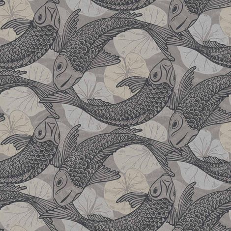 BRICOFLOR Papier peint Beige / Crème Papier peint Japonais - 10,05 x 0,53 m (1/5)