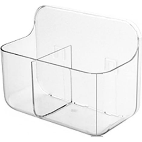 Étagère murale de rangement sans perçage, douche en plastique (1/5)
