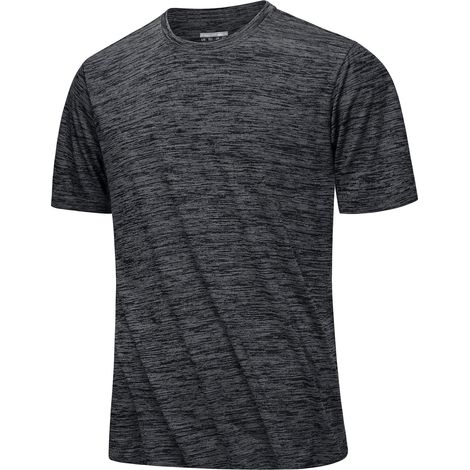 Tee Shirt Homme de Sport Respirant Léger Running Musculation Gym Entraînement Fitness T Shirt Manches Courtes (1/5)