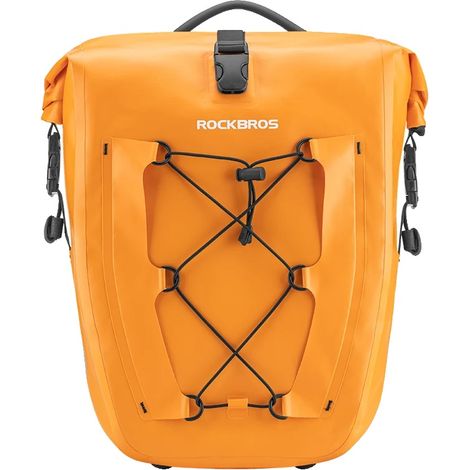 Bolsa para bicicleta, diseño impermeable, capacidad de 25 L, 30140022003, desplegada aproximadamente 32 L (1/2)