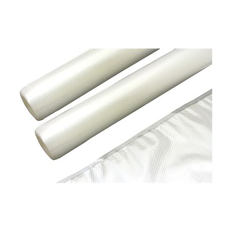 Paquet. 2 rouleaux de sacs gaufrés pour machine d'emballage 20x600cm 31476 (1/2)