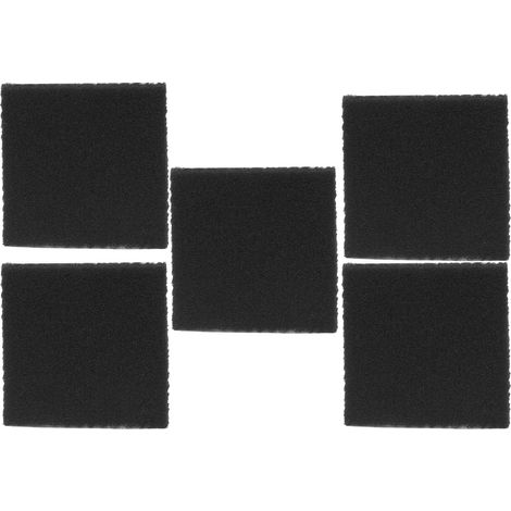 Lot de 5 filtres à air en coton noir pour débroussailleuse Ryobi 98760/98760a (référence 98760). (1/5)
