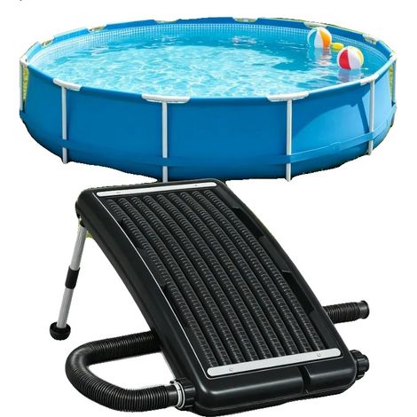 Panneau Solaire, Longueur 72,5 cm, Largeur 46 cm, Hauteur de Pieds Réglable 26-35 cm, Capacité d'Eau 4,7 L, Matériaux de Haute Durabilité (1/5)
