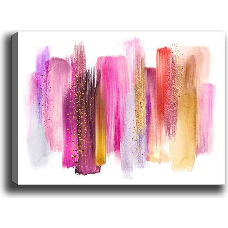 Decorazione artistica da parete con stampa su tela Painting Multicolore (1/5)