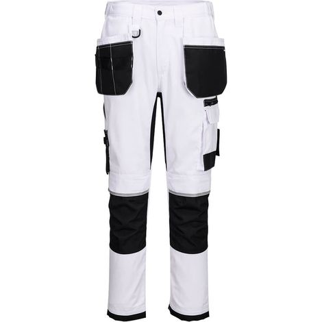 Pantalón Stretch Wx2 Holster - Talla 32 - Blanco - Portwest