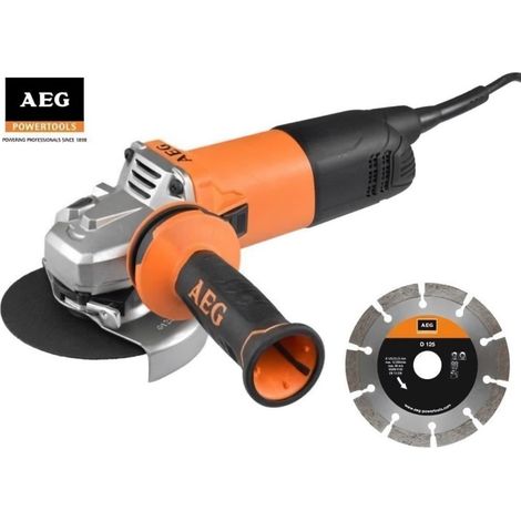 Meuleuse électrique AEG 1000W 125mm WS10-125SK (1/3)