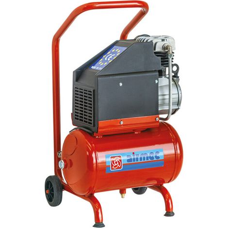 AIRMEC CH 10/210 2 HP 220 LT/min 10 LITRI Compressore Aria Monofase PORTATILE (1/3)
