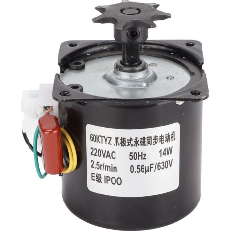 Moteur de retournement automatique des œufs, moteur synchrone pour incubateur, accessoire 220 V (1/5)