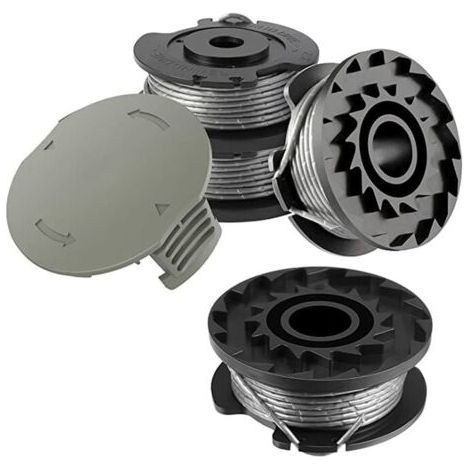 Ersatzspule für Rasenmäher F016800569 für Bosch EasyGrassCut 23/26/18/18-230/18-260/18-26 Akku-Motorsense, - Ø 1,6 mm 6,1 m , Rasenmäher-Zubehör, Ersatzspule für Rasenmäher