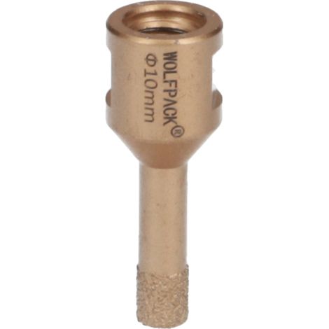 Corona diamantata M14 Ø 10 mm. taglio secco (1/3)
