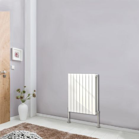 NRG Designer Radiator Flat Panel White Central Heating Rads Horizontal 600x612mm Double (1/5)