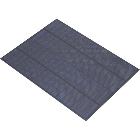 Panneau solaire DIY 5W 18V en silicium polycristallin intelligent pour la charge 12V 165x220mm (1/5)