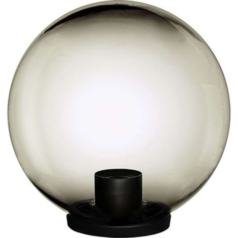 Globo fume' con base e portalampade - Specifiche: Ø mm 200 max 40w