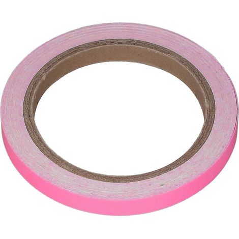 10 m langes fluoreszierendes Klebeband, leuchtet im Dunkeln, UV-reaktiv, haftet auf glatten Wänden und Treppen, lädt sich schnell unter Schwarzlicht auf. (1/5)