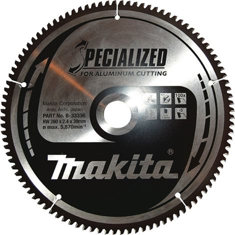 Makita SPECIALIZED Sägeblatt 260x30x100Z (B-33336)