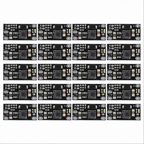 Lot de 20 mini convertisseurs DC-DC élévateurs de tension 3,7 V à 12 V pour modules de batterie au lithium (1/5)