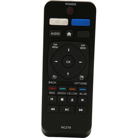 NC278 Leichte ABS-Ersatzfernbedienung für BDP2501, BDP250, F7, F7C1 Blu-ray-Player (1/5)