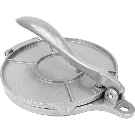 Presse À Pizza - 1 Unité - Aluminium Alimentaire - Aplatit Pâte Uniforme - Cuisine Maison Et Pro - 20,3 Cm