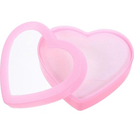 Boîte à bagues en forme de cœur, étui de rangement compatible avec 12 emplacements, rose (1/5)