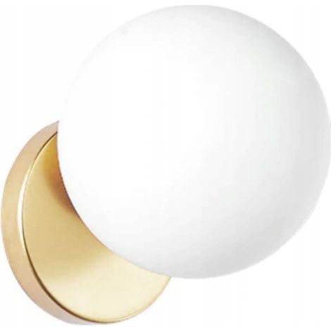 APPLIQUE da PARETE APP950-1W SFERA NERO 1-PUNTI LUCE E27 20X23X20CM